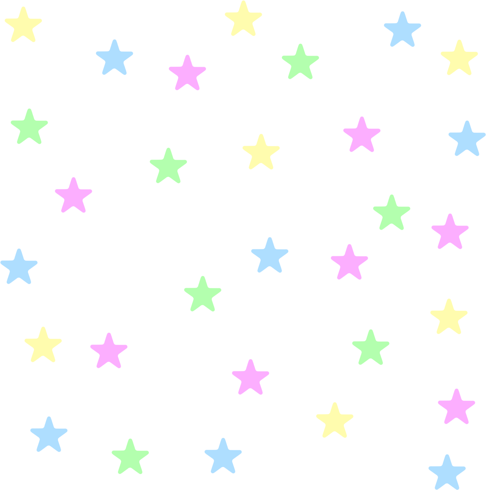 Pastel Decorative Star